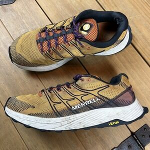 Merrell Moab Shoes Men's 10.5 Flight Trail Running Hiking J067041 Vibram Soles